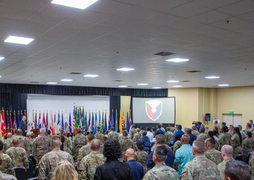 401st AFSB Change of Command Ceremony