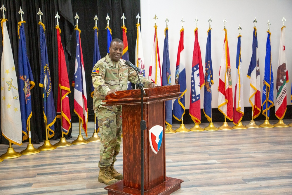 401st AFSB Change of Command Ceremony