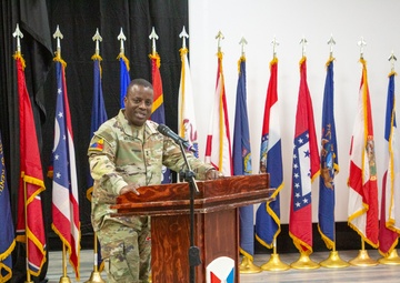 401st AFSB Change of Command Ceremony