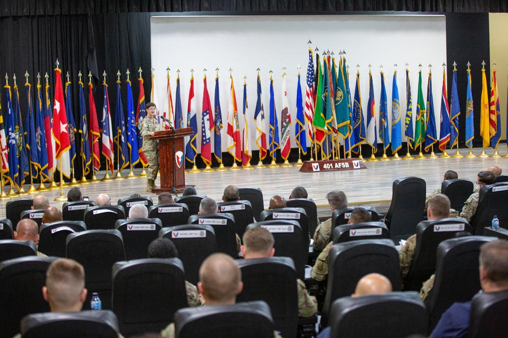 401st AFSB Change of Command Ceremony