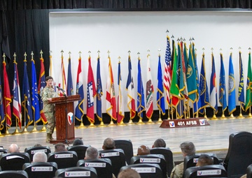 401st AFSB Change of Command Ceremony