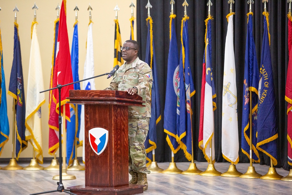 401st AFSB Change of Command Ceremony