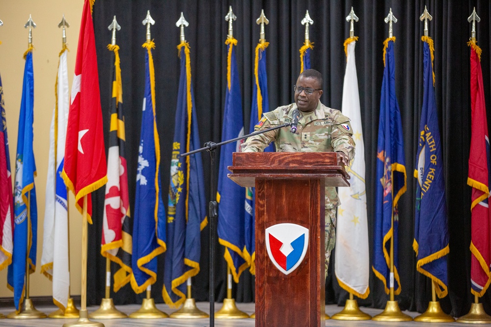 401st AFSB Change of Command Ceremony