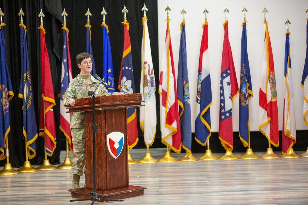 401st AFSB Change of Command Ceremony