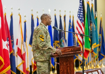 401st AFSB Change of Command Ceremony