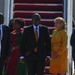 Kenyan President arrives at Joint Base Andrews for diplomatic visit