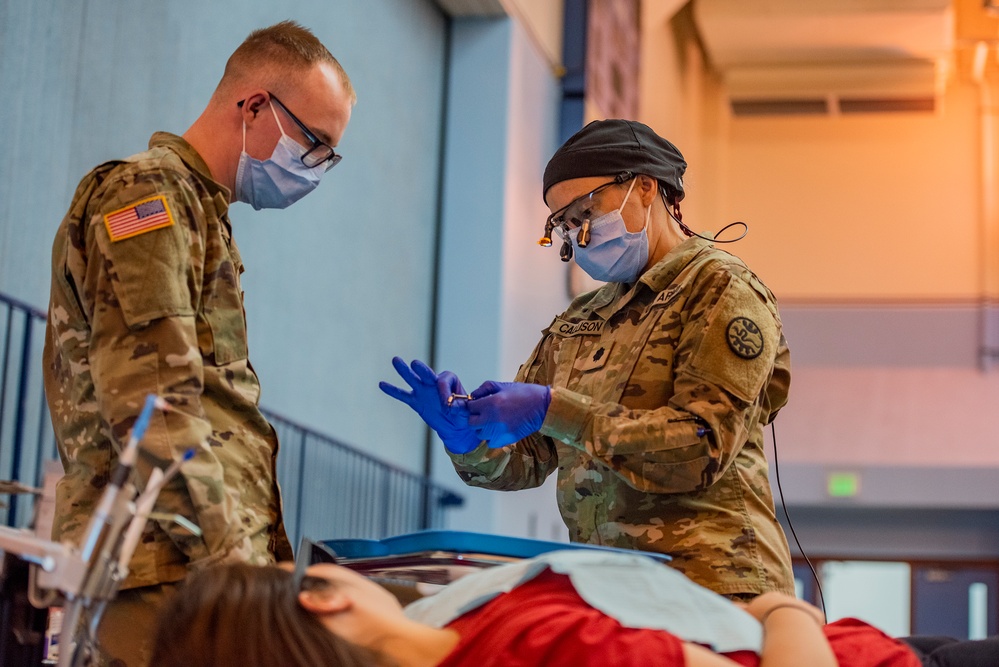 Idaho and Nevada National Guards, Tribes partner to conduct healthcare for Tribal members