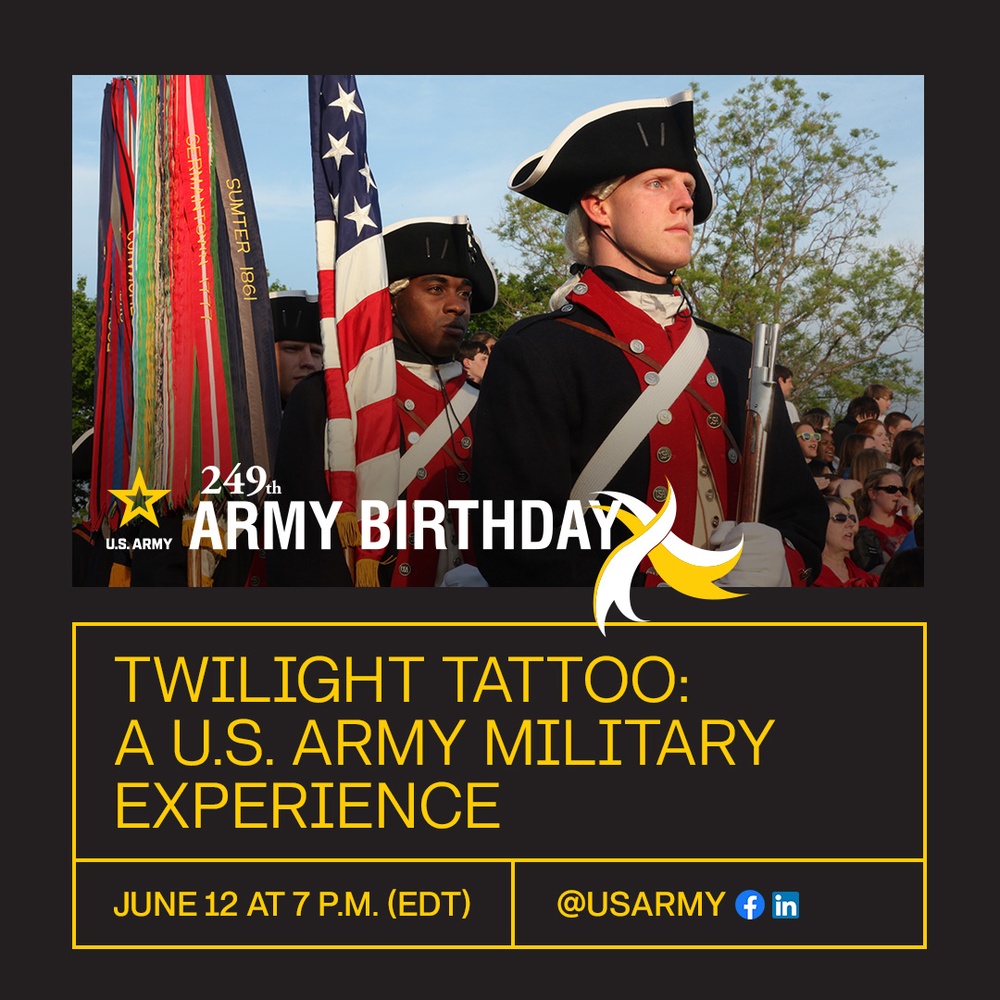 DVIDS - Images - Army Birthday 249 Livestream Event Graphic [Image 2 of 2]