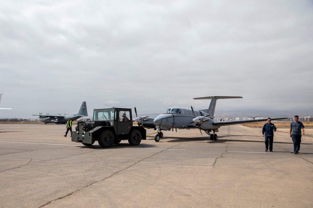 244 ECAB Flight Operations at Exercise African Lion