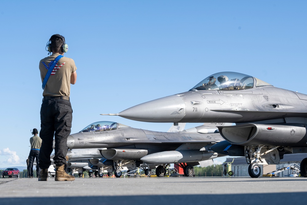 35th FS F-16s Participate in Red Flag-Alaska 24-2