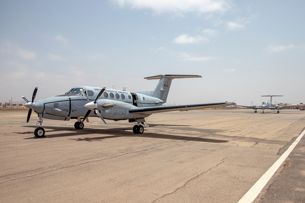 244th Expeditionary Combat Aviation Brigade Supports African Lion 24