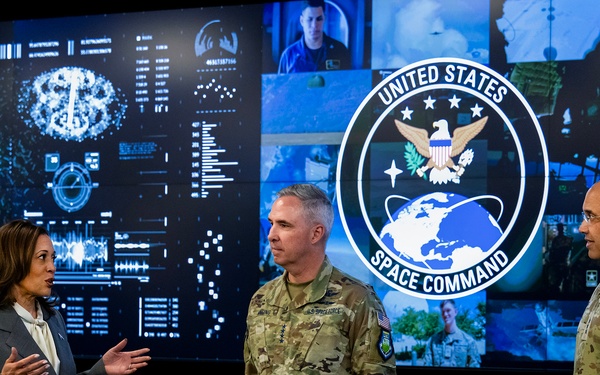 USSPACECOM hosts Vice President