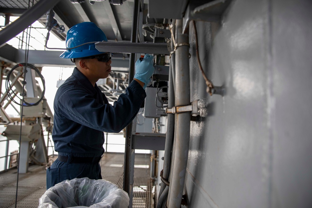 Makin Island Shipboard Preservation
