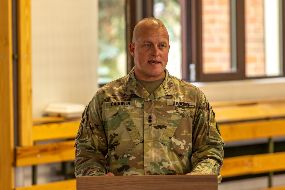 317th Military Police Battalion hosts NCO Induction Ceremony on Camp Kościuszko