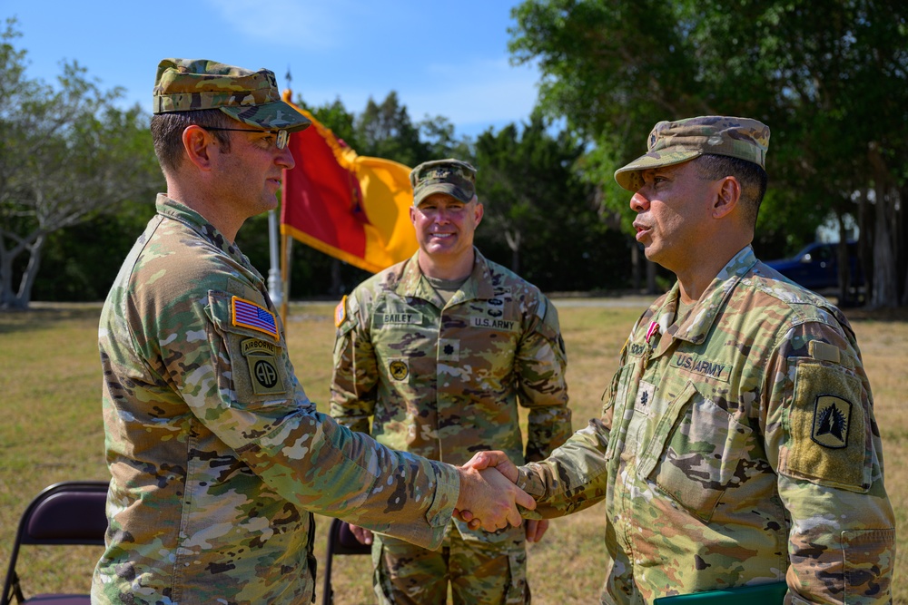 3-265th ADAR Change of Command