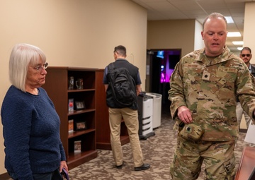 Senator Patty Murray visits Fairchild AFB