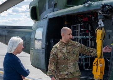 Senator Patty Murray visits Fairchild AFB