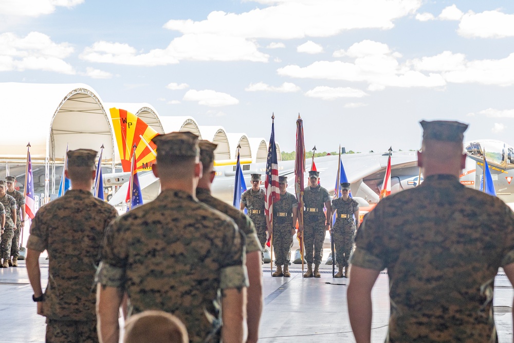 Marine Attack Squadron (VMA) 223 Change of Command