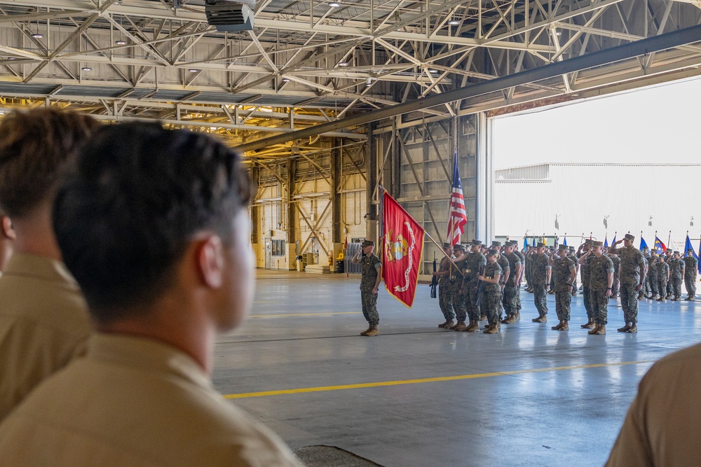 Marine Attack Squadron (VMA) 223 Change of Command