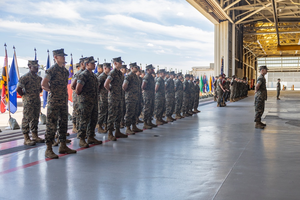 Marine Attack Squadron (VMA) 223 Change of Command