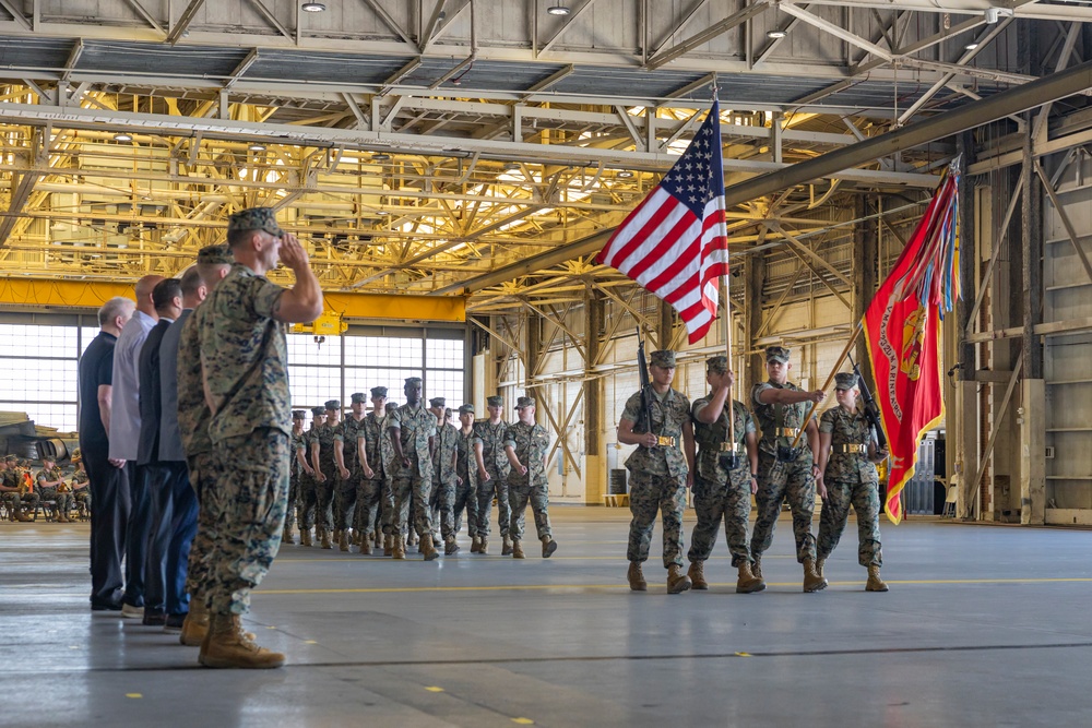 Marine Attack Squadron (VMA) 223 Change of Command