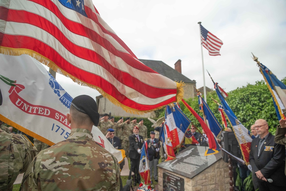 &quot;Filthy 13&quot; honored near Carentan at D-Day 80