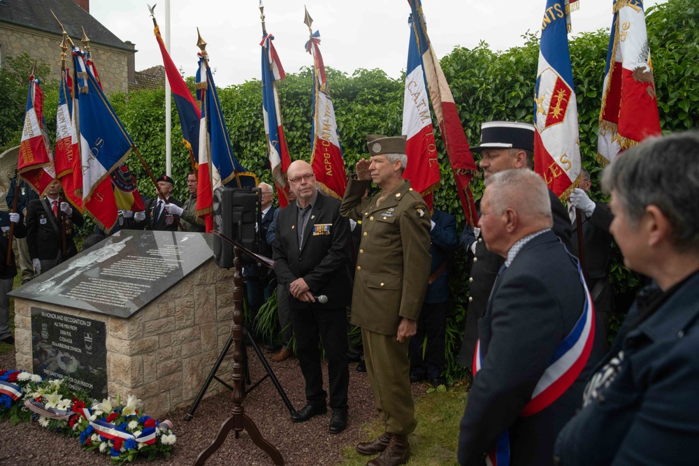 &quot;Filthy 13&quot; honored near Carentan at D-Day 80