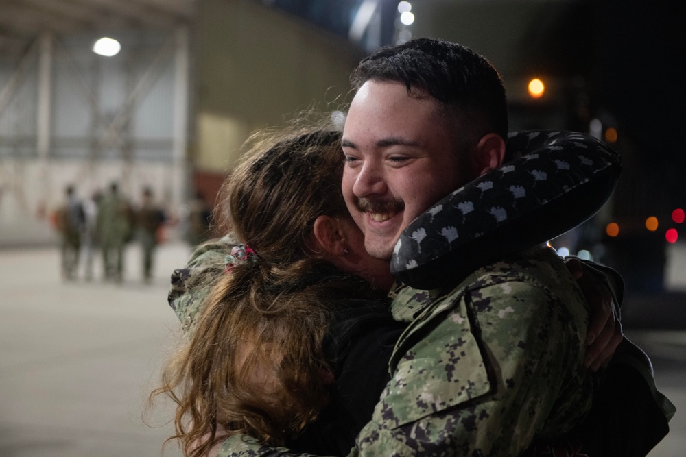 NMCB 4 Seabees return from deployment