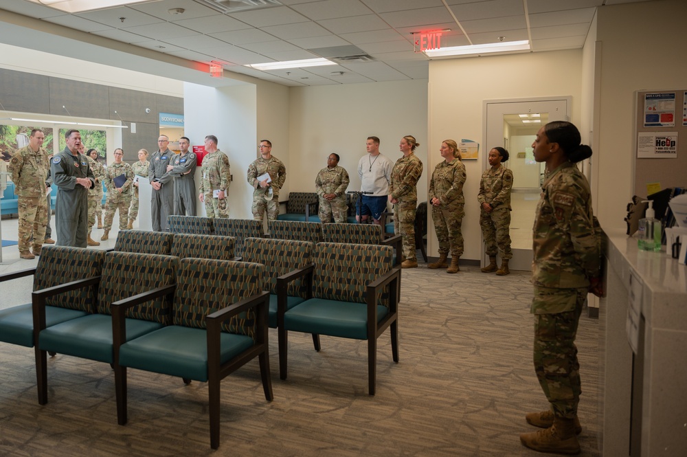 15th Air Force leadership visits SJAFB