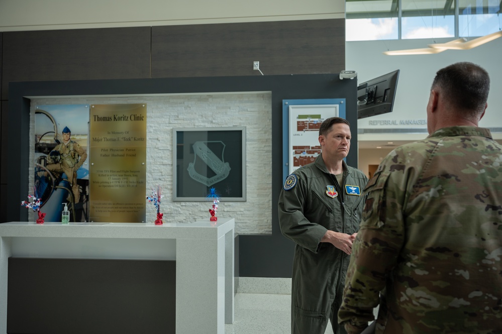 15th Air Force leadership visits SJAFB