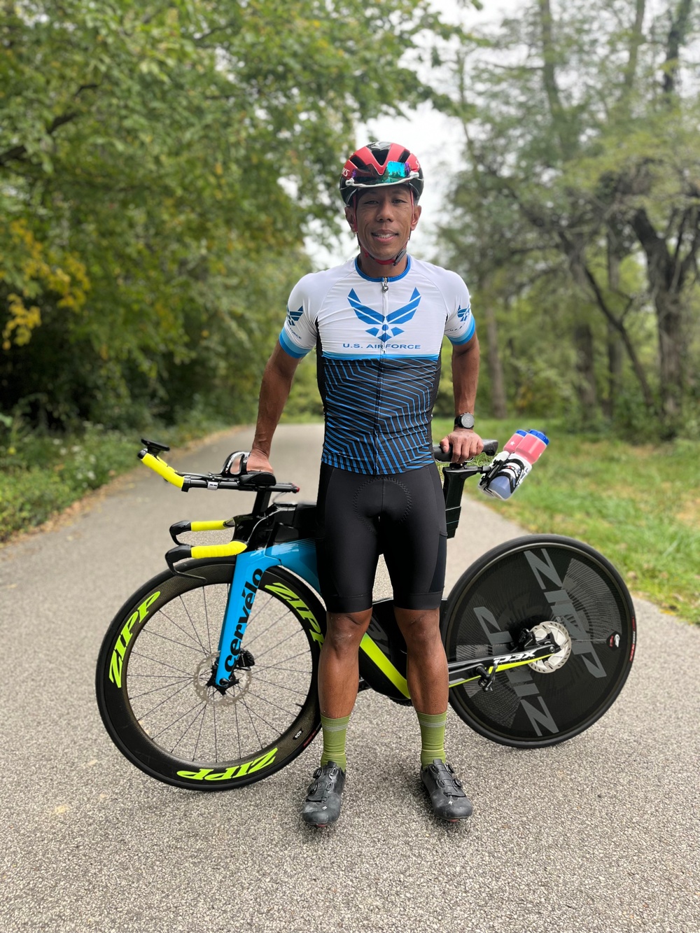 In their footsteps: USAF Maj. and DAF athlete draws influence from sports and family to break racial barriers