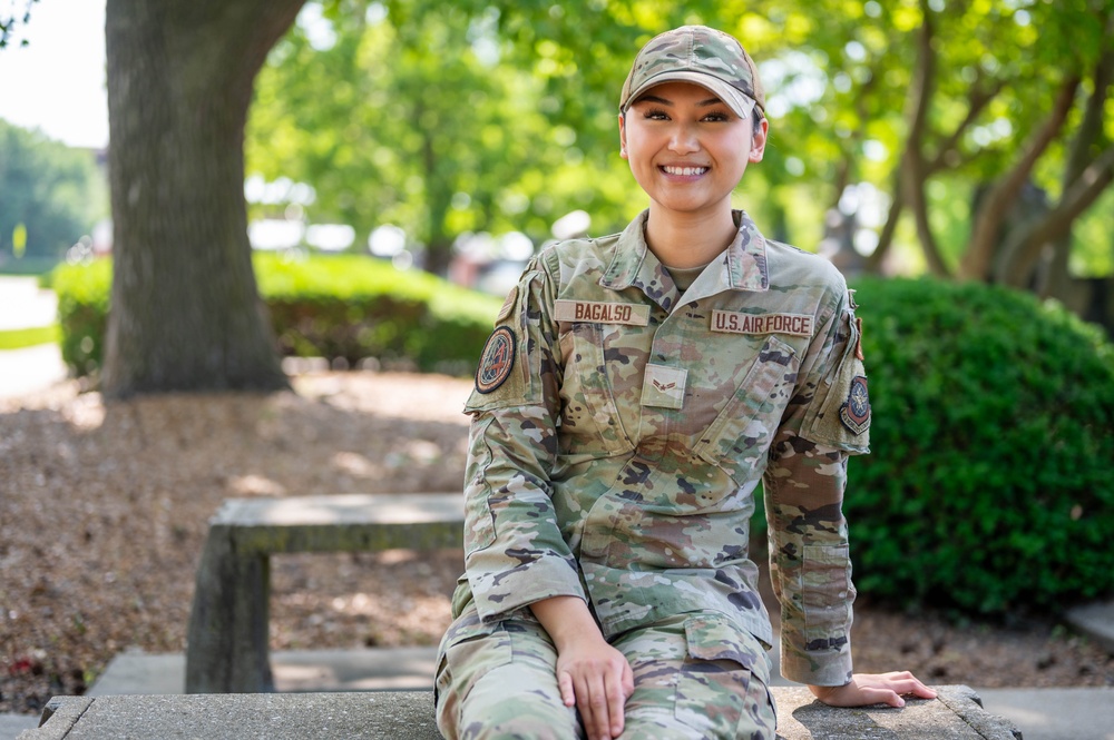 Humans of Scott: A1C Edwin Faith Bagalso shares her Filipino culture with others