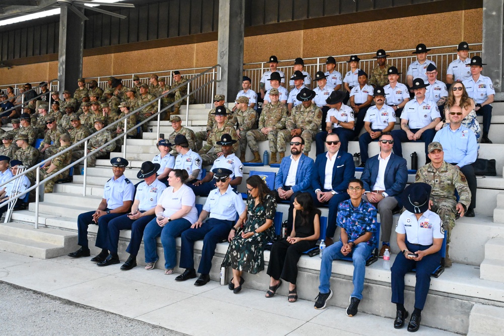 Chris Wingate and Javier Salinas visit Joint Base San Antonio-Lackland