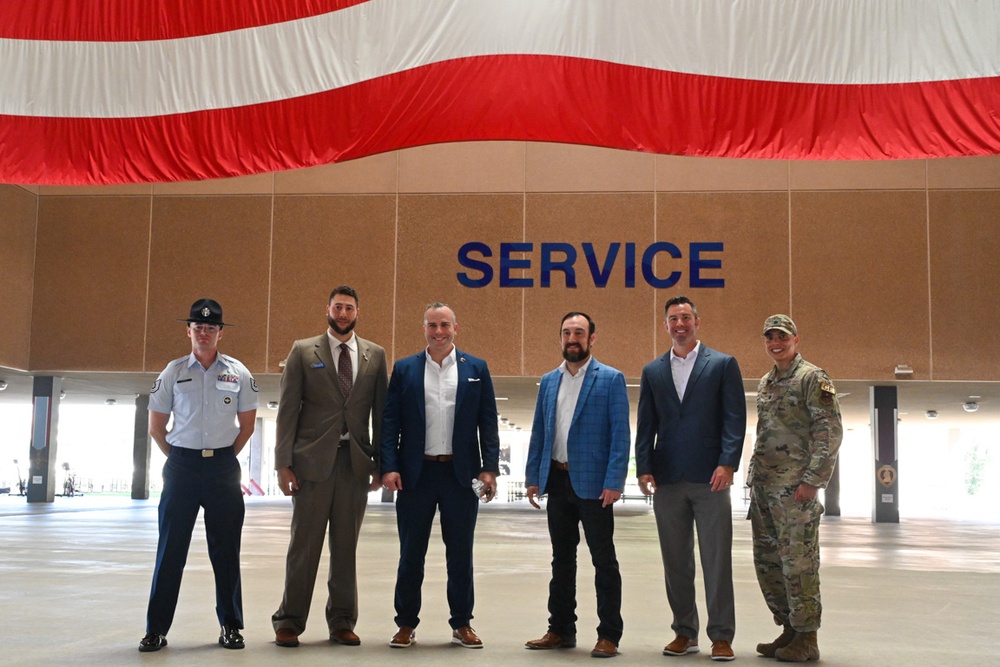 Chris Wingate and Javier Salinas visit Joint Base San Antonio-Lackland