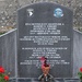 A monument honoring the lifesaving actions of U.S. Army medics Pvt. Robert E. Wright and Pvt. Kenneth J. Moore