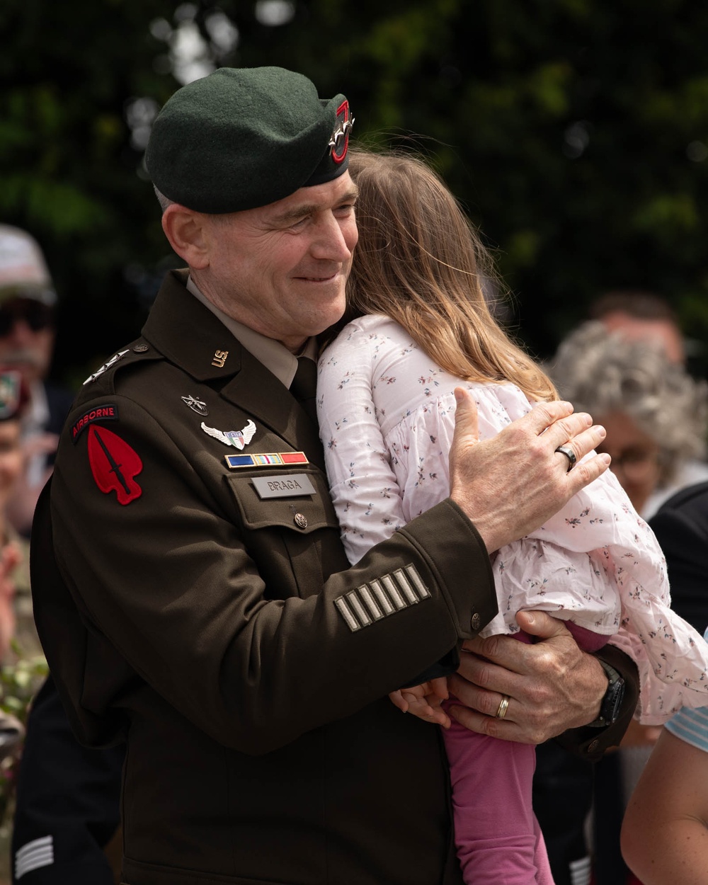 Easy Company honored at memorial ceremony during D-Day 80