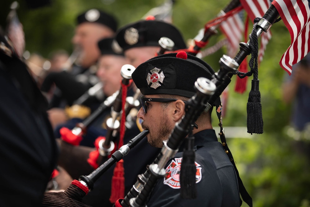 Easy Company honored at memorial ceremony during D-Day 80