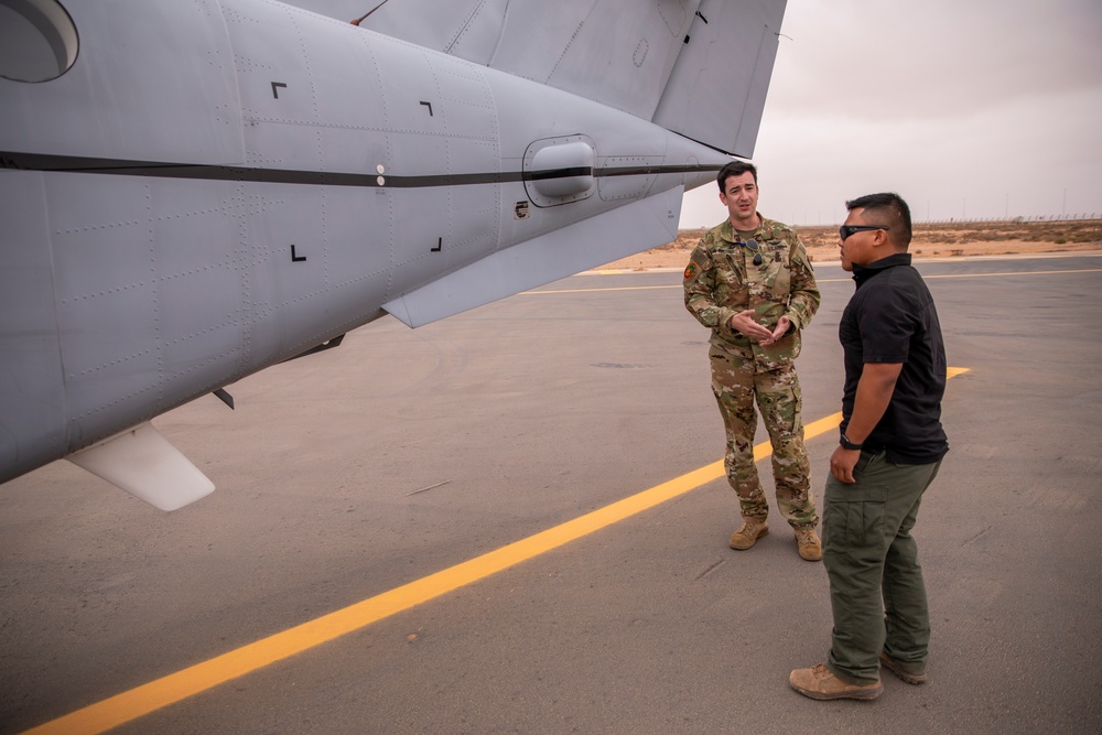 244th ECAB Flight Operations at Exercise African Lion