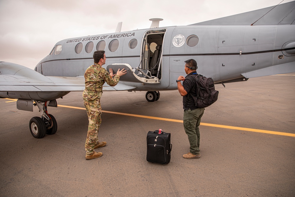 244th ECAB Flight Operations at Exercise African Lion