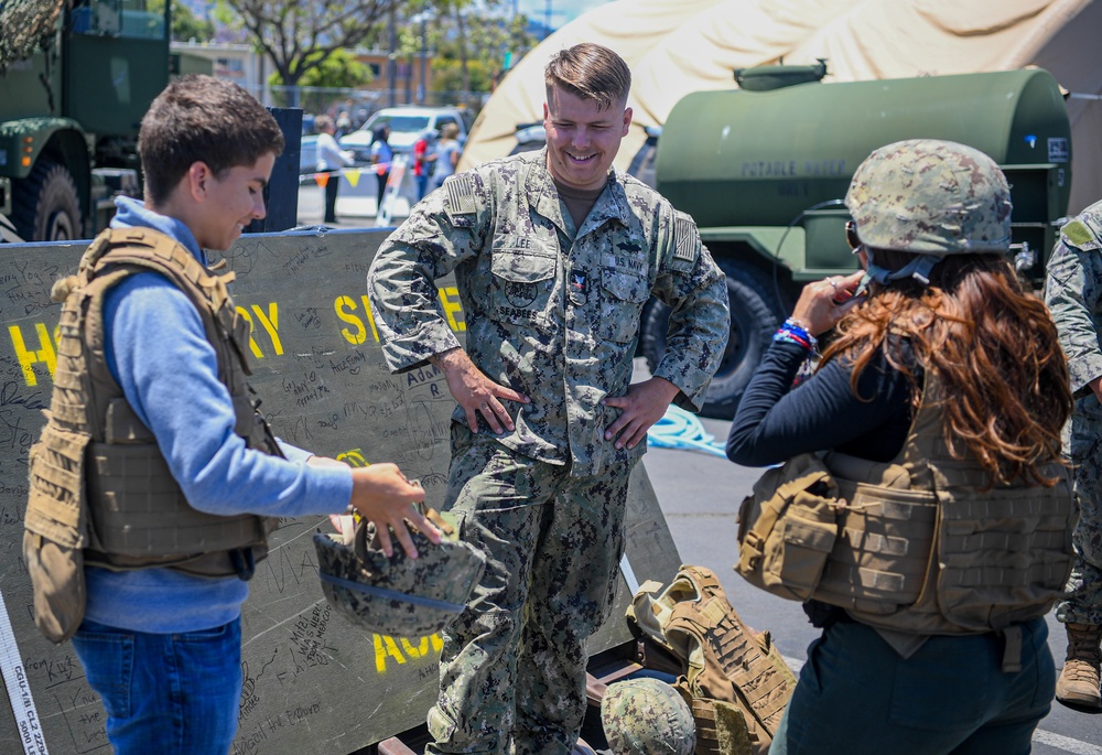 Amphibious Construction Battalion 1 at LAFW Expo 2024