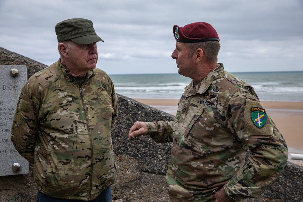 80TH ANNIVERSARY OF D-DAY OMAHA BEACH