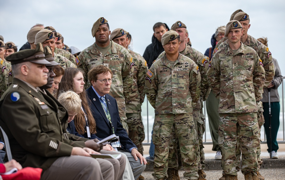 80TH ANNIVERSARY OF D-DAY OMAHA BEACH