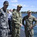 Commodore LeRaye visits USS Vermont