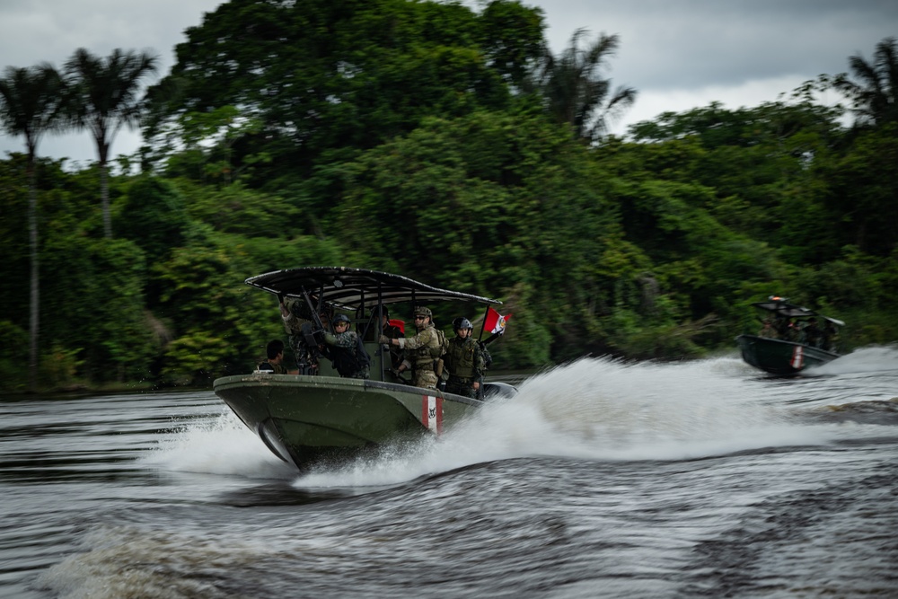 USCG, Peruvian Coast Guard conduct joint riverine operations training during Resolute Sentinel 2024