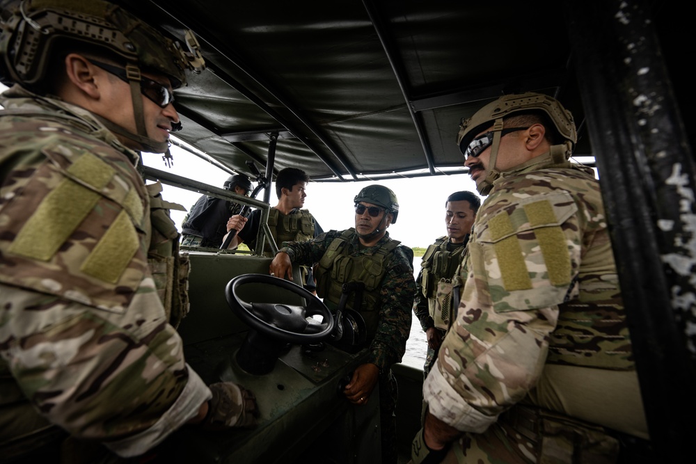 USCG, Peruvian Coast Guard conduct joint riverine operations training during Resolute Sentinel 2024