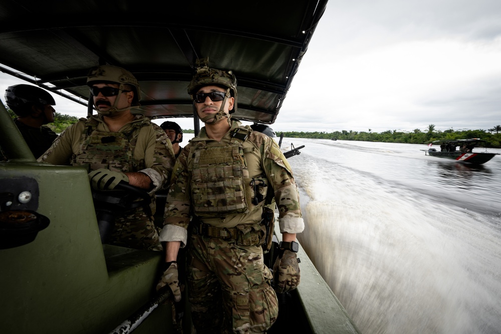 USCG, Peruvian Coast Guard conduct joint riverine operations training during Resolute Sentinel 2024