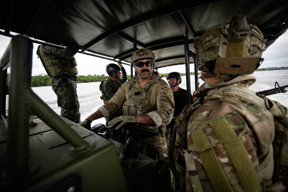 USCG, Peruvian Coast Guard conduct joint riverine operations training during Resolute Sentinel 2024