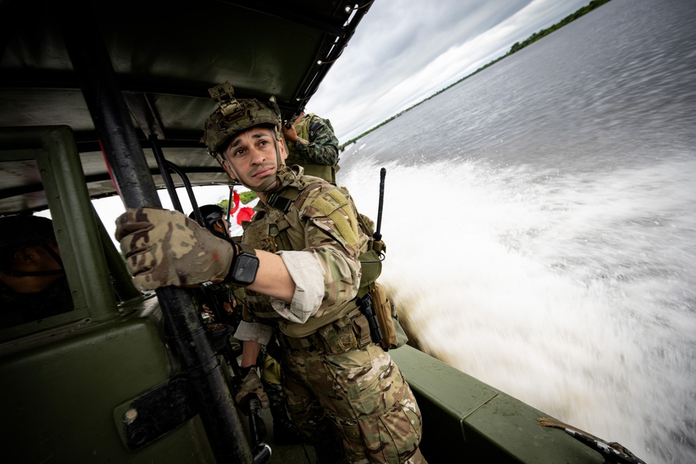 USCG, Peruvian Coast Guard conduct joint riverine operations training during Resolute Sentinel 2024