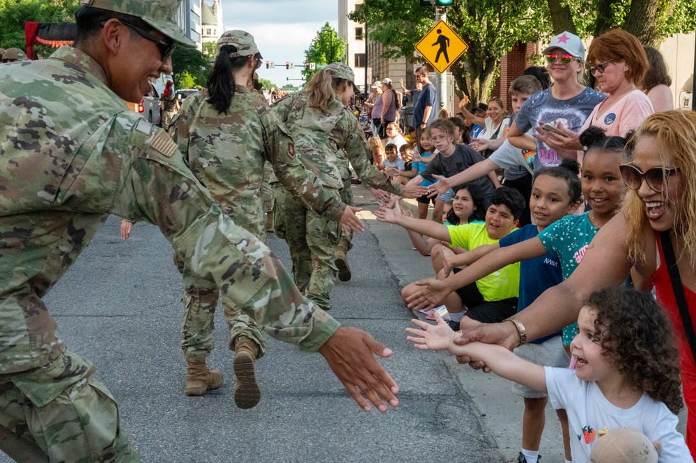 McConnell Airmen attend Star Lumber Sundown Parade