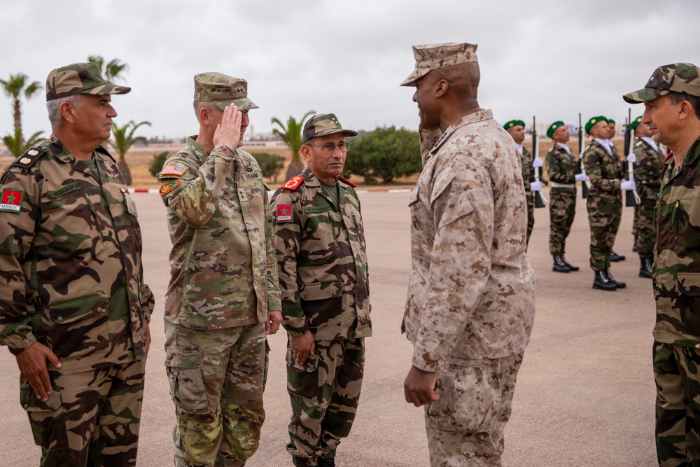 AFRICOM Commander arrives to Morocco for African Lion 2024